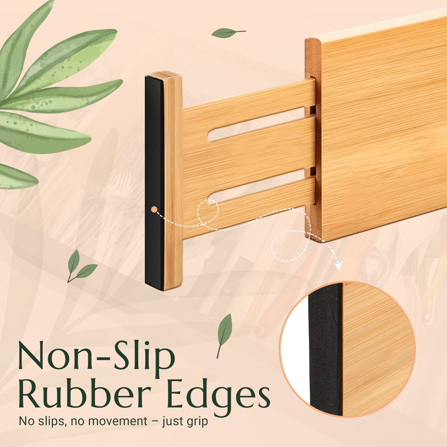 Expandable Bamboo Drawer