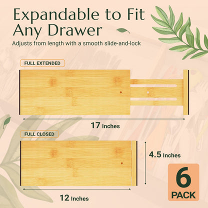 Expandable Bamboo Drawer
