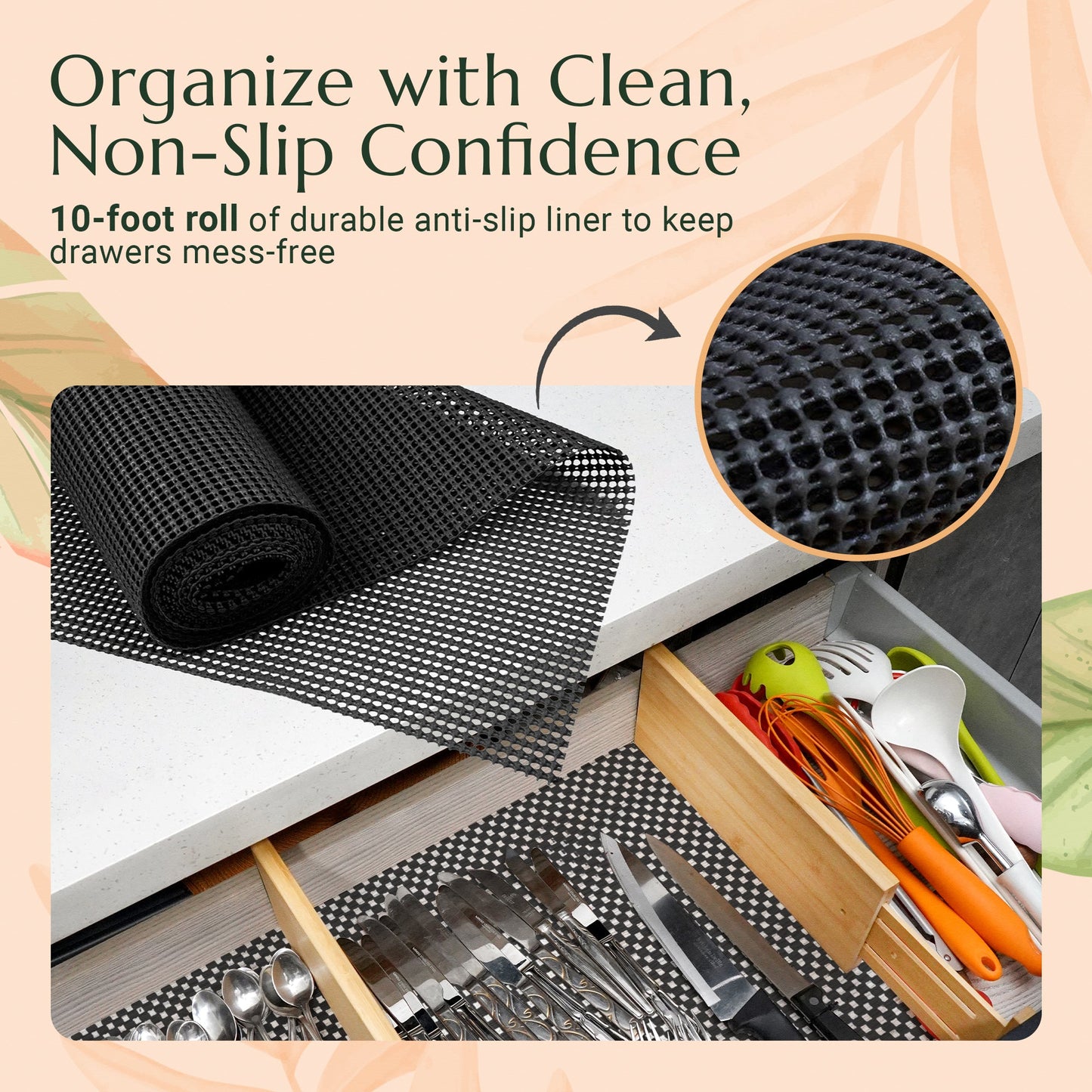 Expandable Bamboo Drawer